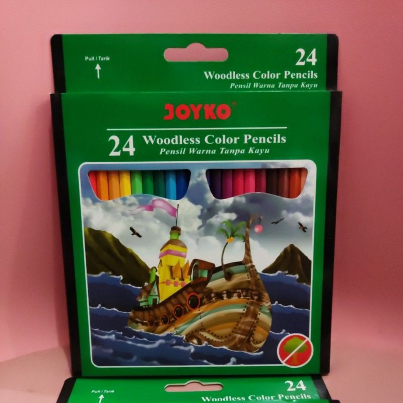 

PENSIL WARNA JOYKO PANJANG 24WARNA (104)