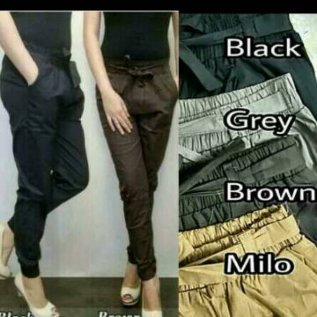 Celana wanita /Harem jumbo TWILL COMBED celana kerja/Harem super jumbo