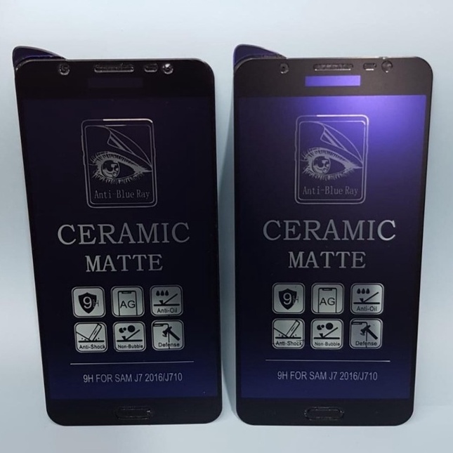 SCREEN PROTECTOR CERAMIC MATTE ANTI BLUE SAMSUNG GALAXY J7 PRO - FA