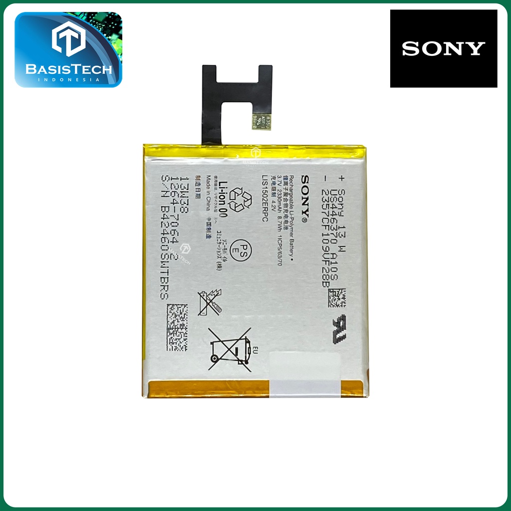 BATERAI SONY L36H XPERIA Z C6602 C6603 - XPERIA C M2 AQUA E3 DUAL NEW - LIS1502ERPC - LIS1551ERPC ORI