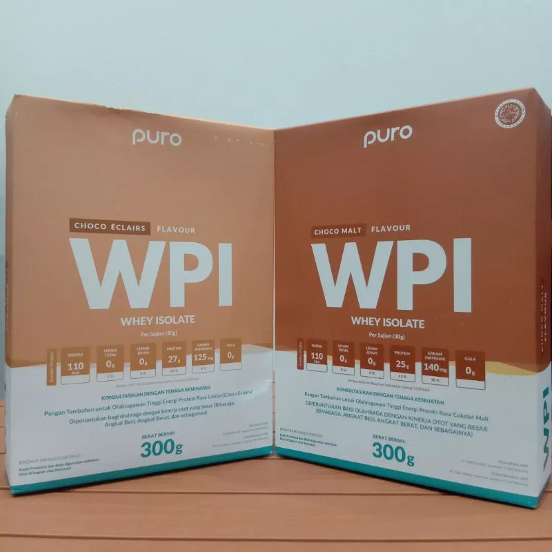 PURO WPI Whey Isolate 1.2kg