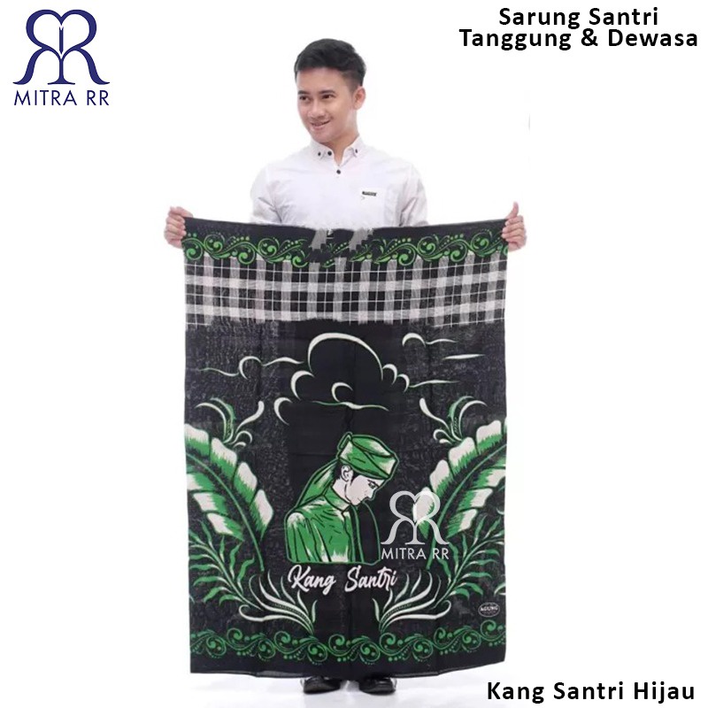 Sarung Santri / Sarung Wayang Sarung Batik Pria Wanita Katun Goyor Uk Tanggung dan Dewasa/ Sarung Anak Laki laki 12 tahun- Dewasa