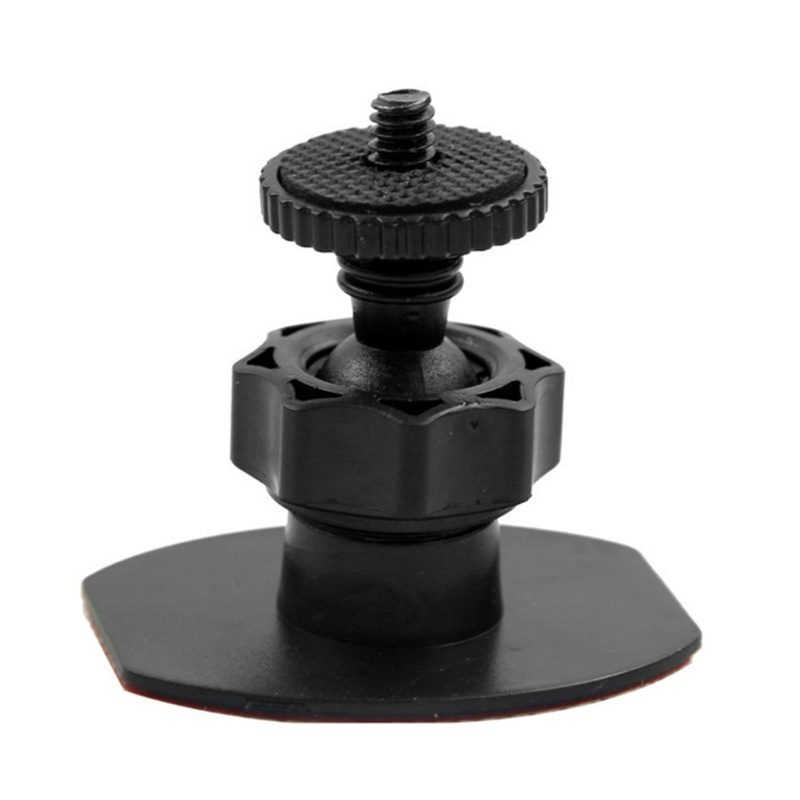 VIVI   Paste Stick Car Camera Mount Holder 1/4&quot; Screw Car DVR Mini Sticky Car Bracket