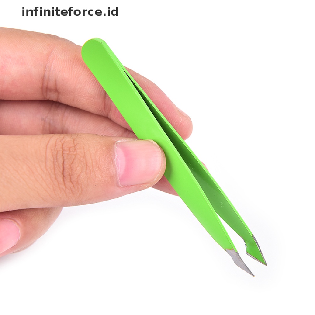 Infiniteforce.id 2pcs / Set Pinset Alis Warna Hijau Untuk Makeup / Kosmetik Wanita