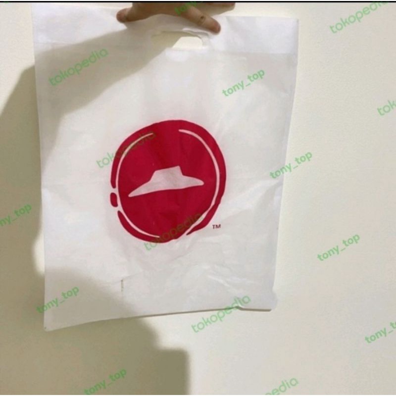 Tas Spunbond Pizza Hut Pizza PHD Spagethi Salad Recycle Bag Preloved