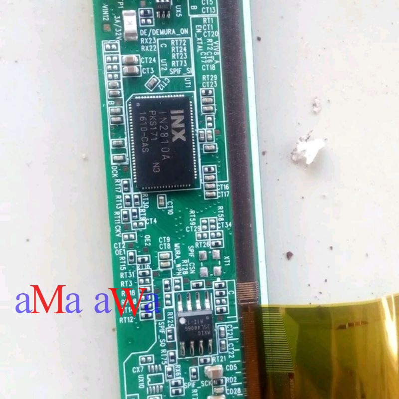 T con - Tcon - Ticon  logic board panel Tv SHARP 40 - LC 40LE185i - INNOLUX original