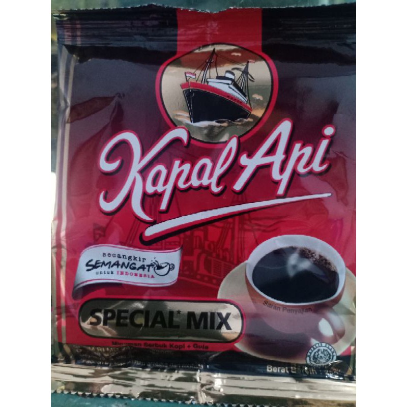 

KAPAL API SPECIAL MIX/ KOPI PLUS GULA 25gr