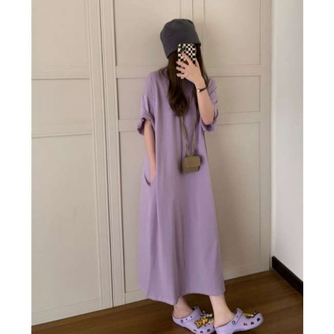 Korean dress lucu simple keren