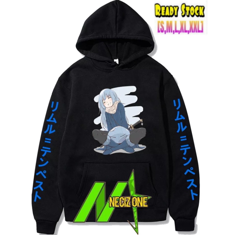 HOODIE ANIME JEPANG TENSURA RIMURU TEMPEST TENSEI SHITARA SLIME DATA (READY SIZE S-XXL)