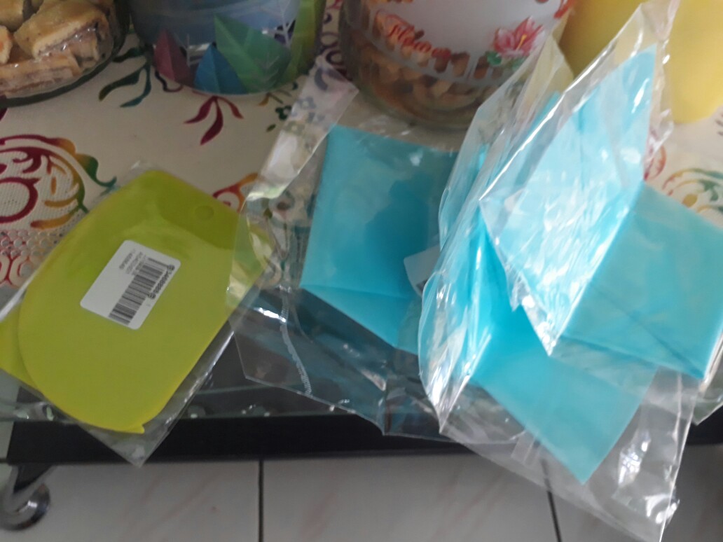 3pcs/set Plastic Irregular Teeth Edge Diy Cream Scraper Kit Cake Mold Tools