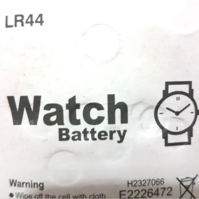 Baterai kancing Maxell 1.55V LR44 LR 44 jam watch Battery batre Asli