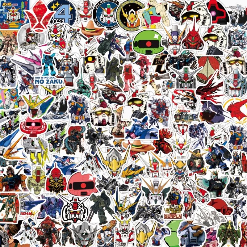 

Stiker gundam cromo/vinyl