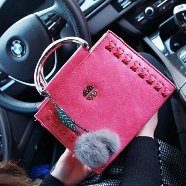 EL 185 ROSE PINK GROSIR TAS IMPORT FASHION KOREA TERBARU
