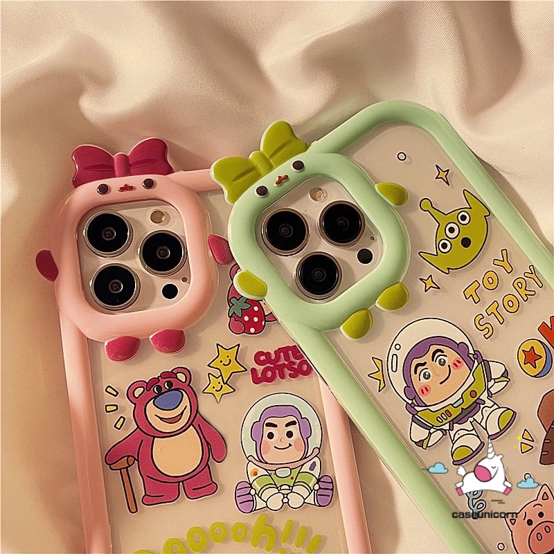 Kartun Busur Monster Lensa Lembut Toy Story Case Vivo Y20 Y35 Y22 Y15s Y16 Y02s Y21 Y15A V25 V25E Y12 Y11 Y51 Y31 Y53s Y51A Y15 Y20s Y30 V23 V23E T1 Y55 Y17 Y91 Y91C Y20i Y12s Y33S Y75