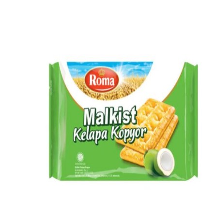 

Roma Malkist Kelapa Kopyor 225Gr