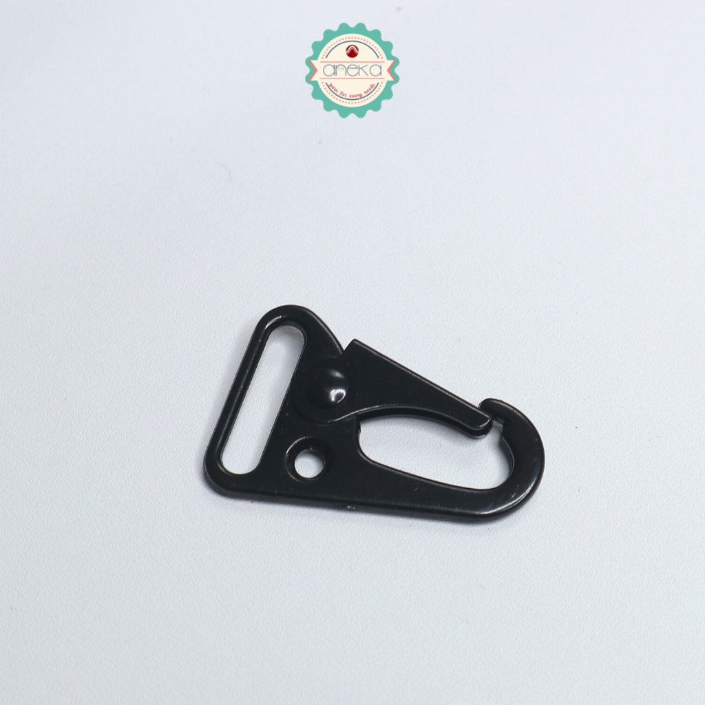 Pengait Kew-Kew Carabiner 20mm Matte Black - PCS