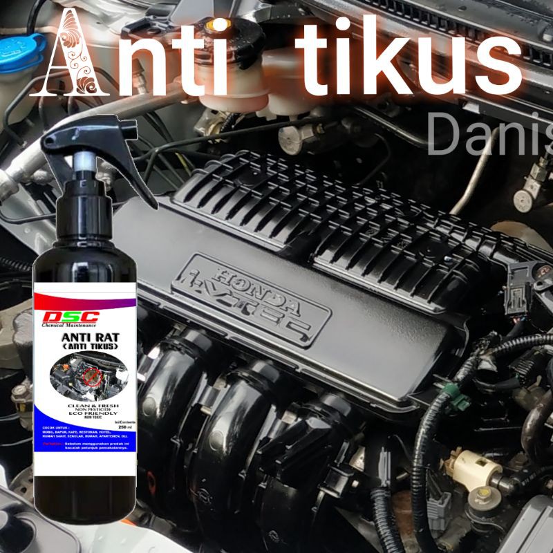 Anti gigitan tikus/Pengusir tikus mobil spray 250 ml anti tikus DSC rapellent rat tikus penolak tikus