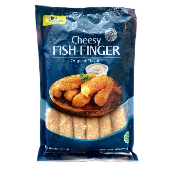 

Fura Seafood Cheesy Fish Finger 500gr / cheesy stick / stik ikan