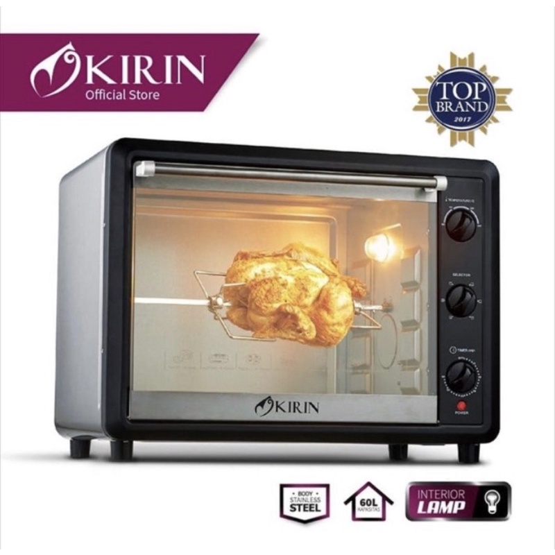 KIRIN OVEN KBO 600 RA WITH LAMP [ 60 LITER ]