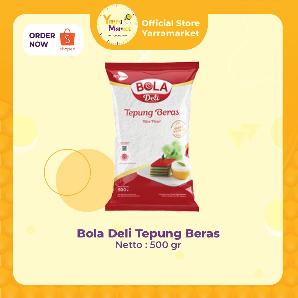 Jual BOLA DELI TEPUNG BERAS 500gr Indonesia Shopee Indonesia