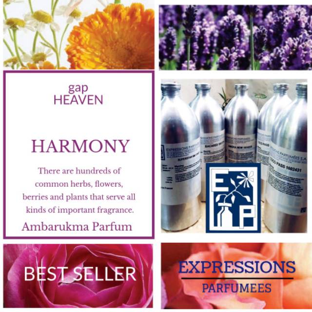 harmony bibit parfum 1kg best seller g4p heaven women wangi anggun menggoda