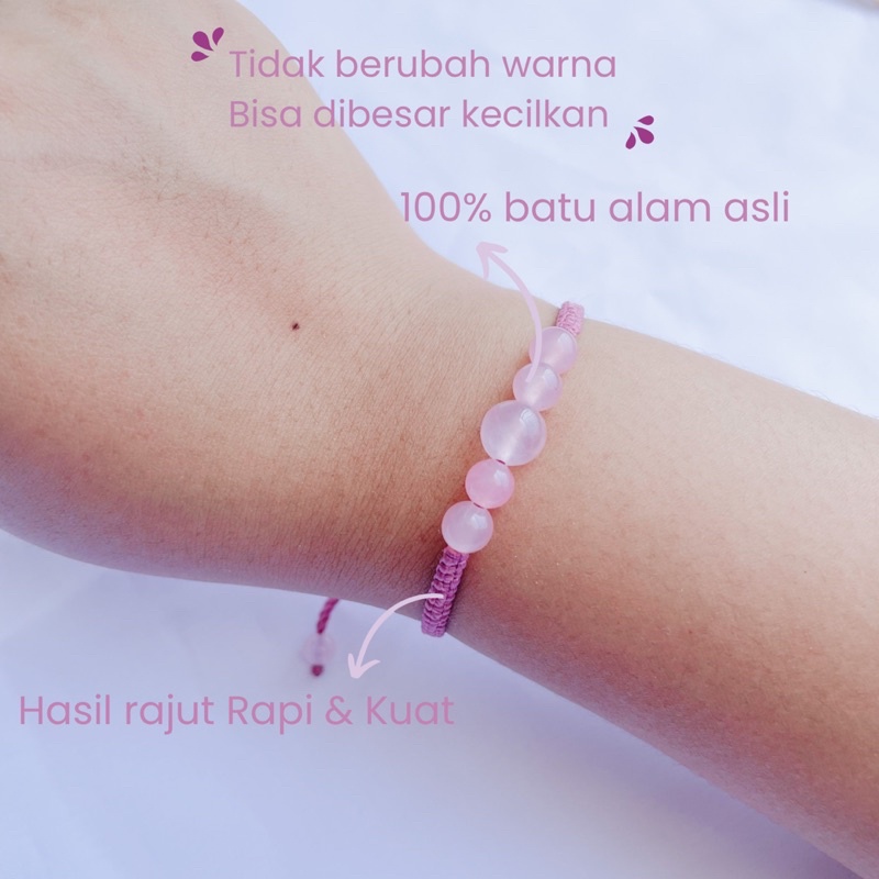 Gelang Batu / Gelang Tali Batu / Gelang Tangan / Gelang Wanita / Gelang Tali