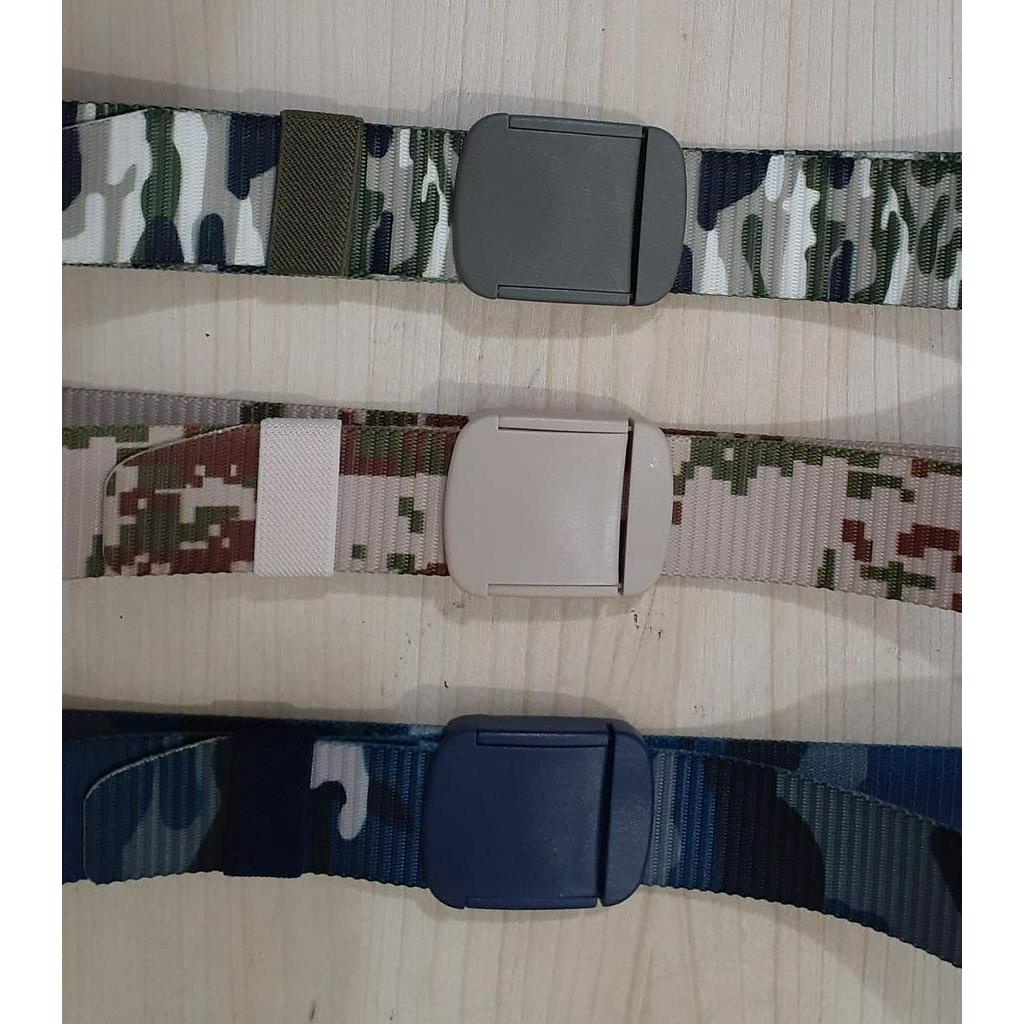 Ikat Pinggang / Gesper Nilon Sabuk Pria Tentara Taktis