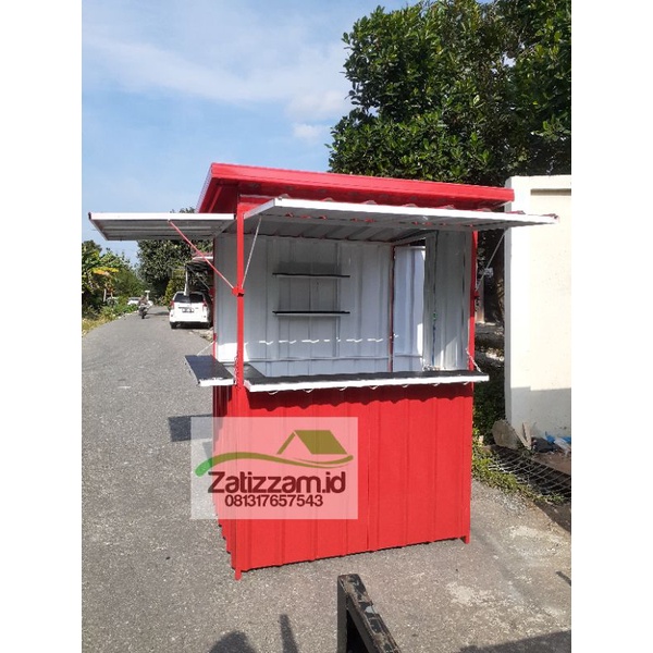 PEKANBARU, Booth Container 1,2x1,5m