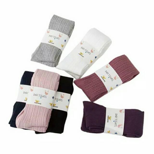 KACAKID Legging tekstur kerut polos tutup kaki Legging bayi korea legging anak celana panjang bayi