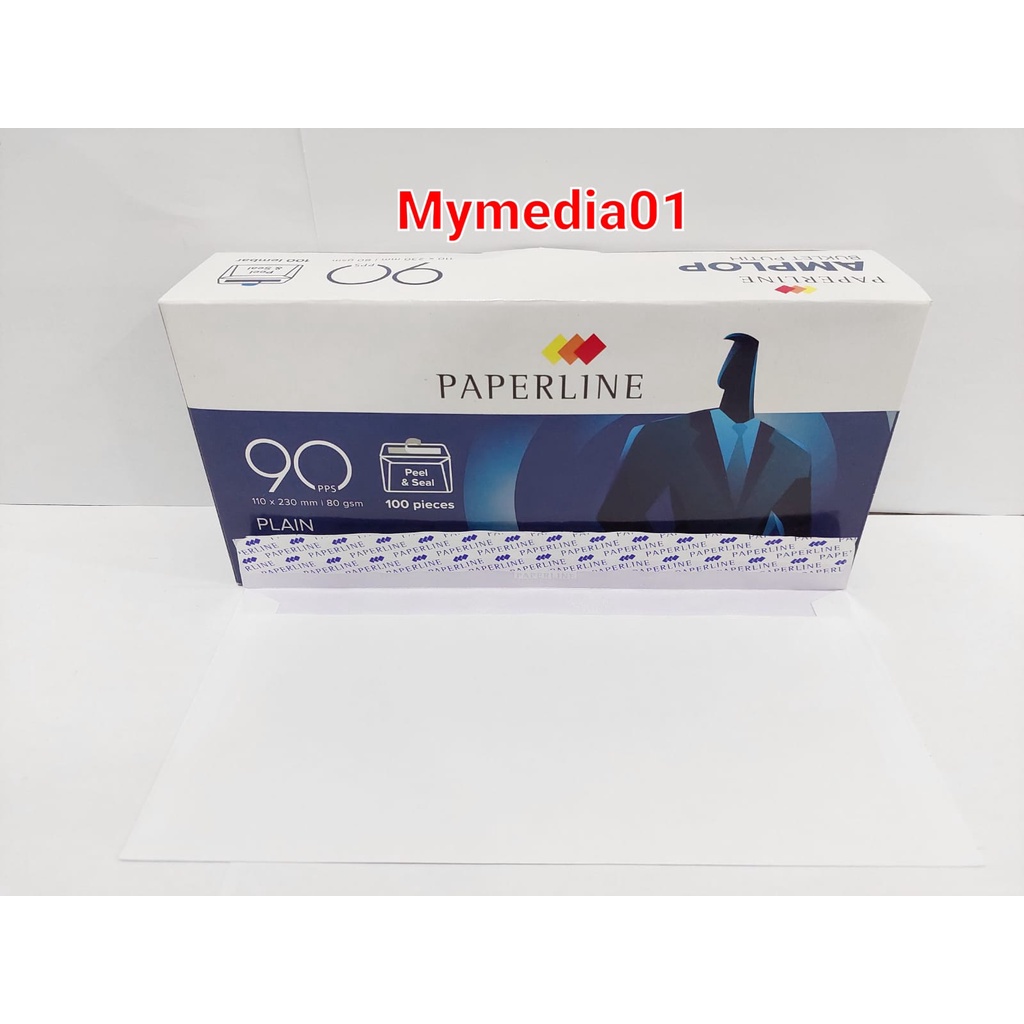 

AMPLOP PUTIH PAPERLINE 90 / AMPLOP SURAT / AMPLOP PANJANG RJ4