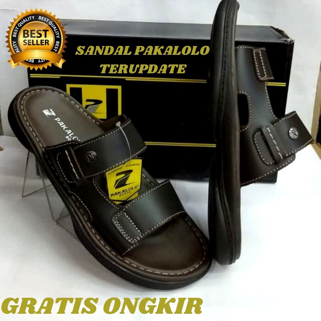 SANDAL KULIT PAKALOLO N1045 TERBARU ORIGINAL