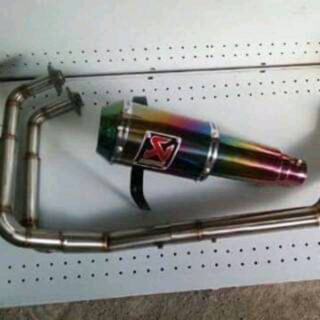 KNALPOT AKRAPOVIC PELANGI R25 NINJA250FI/CARBU CBR250