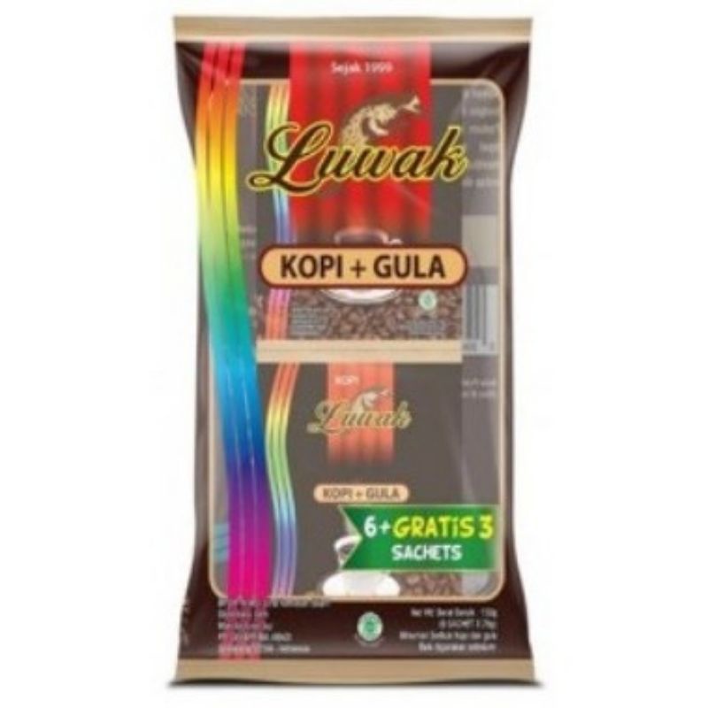 

luwak white coffee 6+2