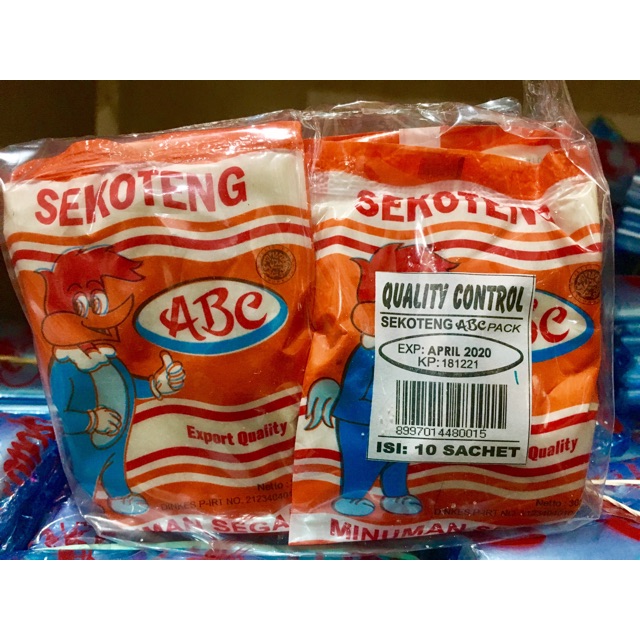 

SEKOTENG ABC Minuman 1 Pak isi 10 sachet