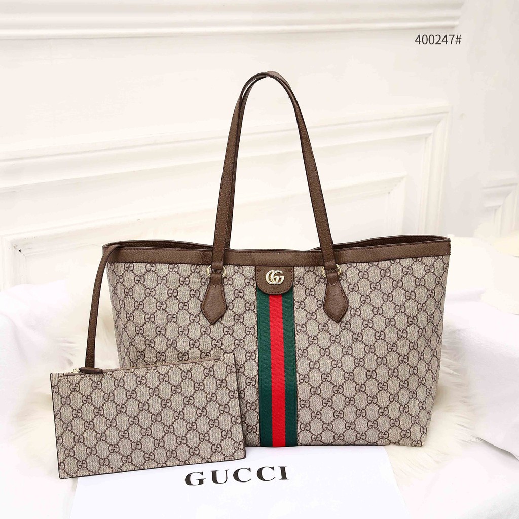 Tote Bag Gucci GG Large 400247 | Shopee 