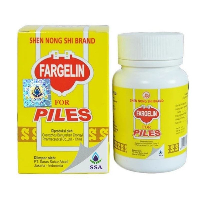 FARGELIN For PILES - Obat Wasir / Ambeien