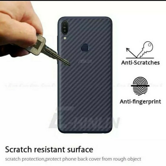 SKIN CARBON INFINIX HOT 11S NFC - ANTI GORES BELAKANG HOT 11S NFC