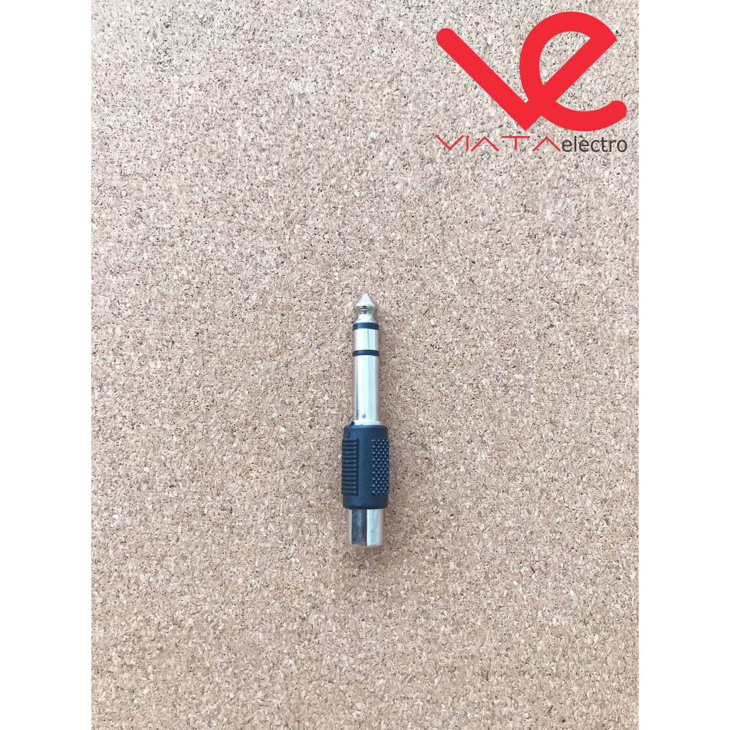 CONVERTER RCA TO JACK AKAI STEREO 1 FEMALE RCA - JACK AKAI STEREO 6,5m