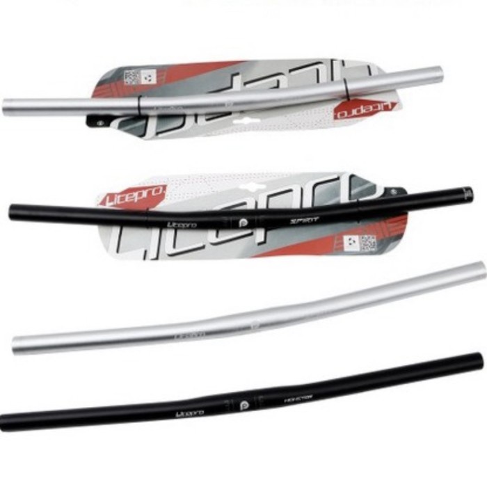 Stang handlebar sepeda lipat flat litepro monster 25,4 uk standart