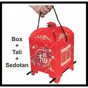 

Dus Box Hampers Edisi Imlek Chinese New Year Kotak Kue Kering Muat 2 T