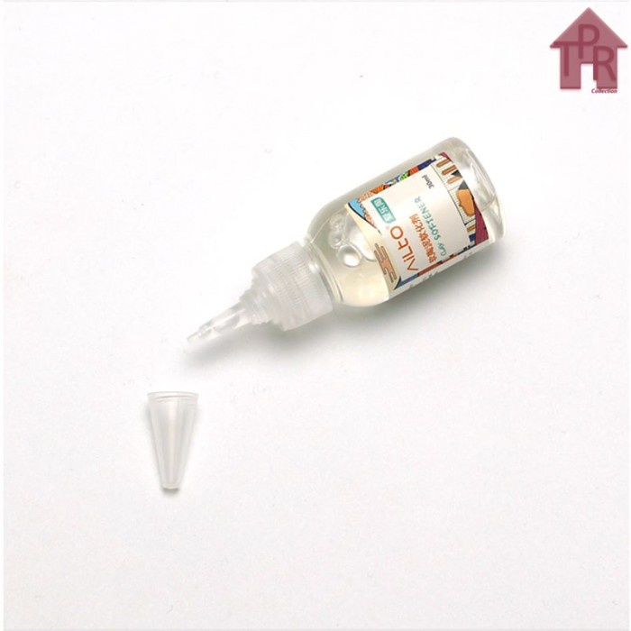Ailto - pengencer polymer clay oven baked / softener oil clay 30ml.