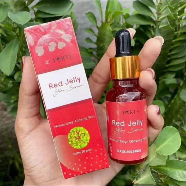 Takarai RED JELLY GLOW SERUM Wajah Bersina BPOM SYB Forte Red Jelly Glowing 20Gram 100% Ampuh