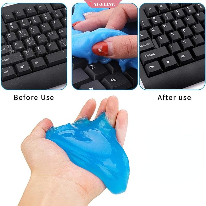 Gel Slime Pembersih Debu Untuk Interior Mobil / Keyboard Komputer