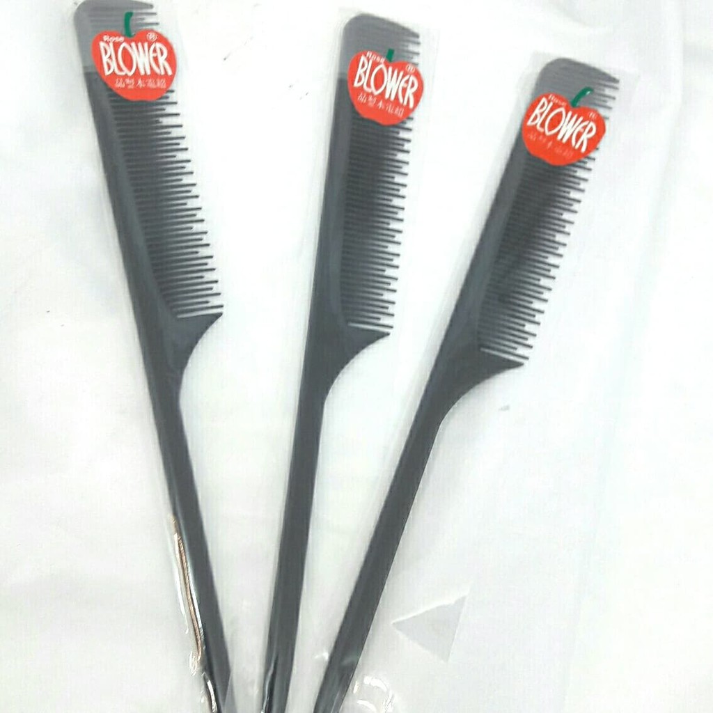 SISIR LANCIP HITAM / MODEL SASAK-GERIGI ATAU BLOW-RATA