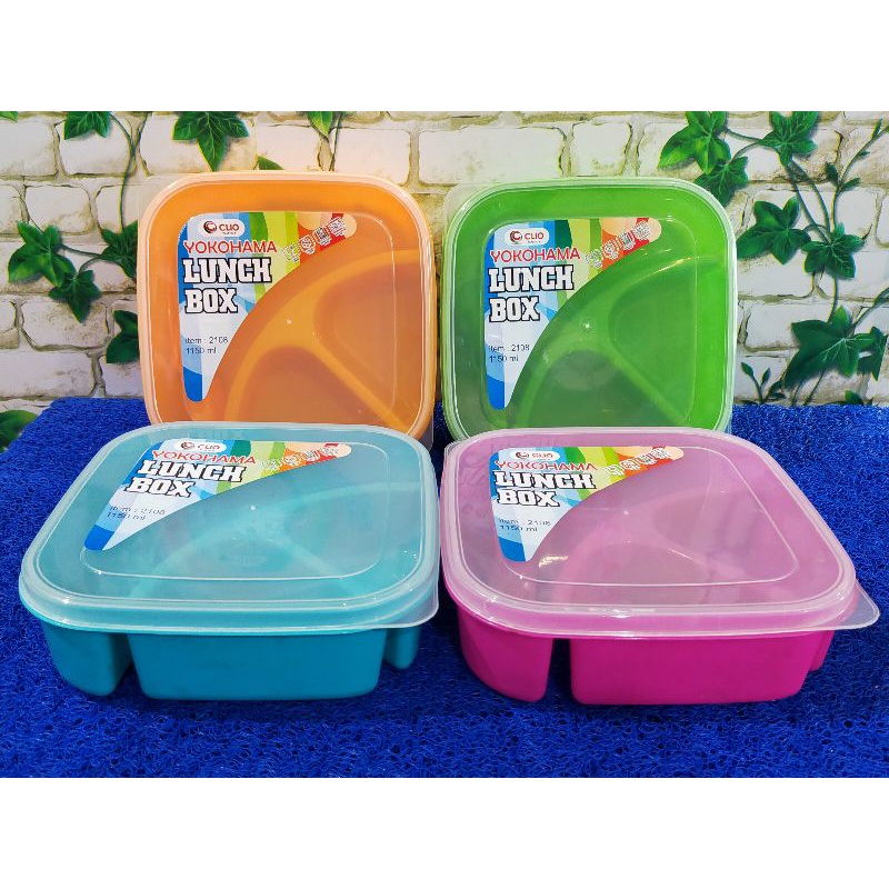 TEPAK NASI / KOTAK MAKAN TEPAK MAKAN YOKOHAMA TEPAK BEKAL MAKANAN PICNIC FOOD GRADE SEGI
