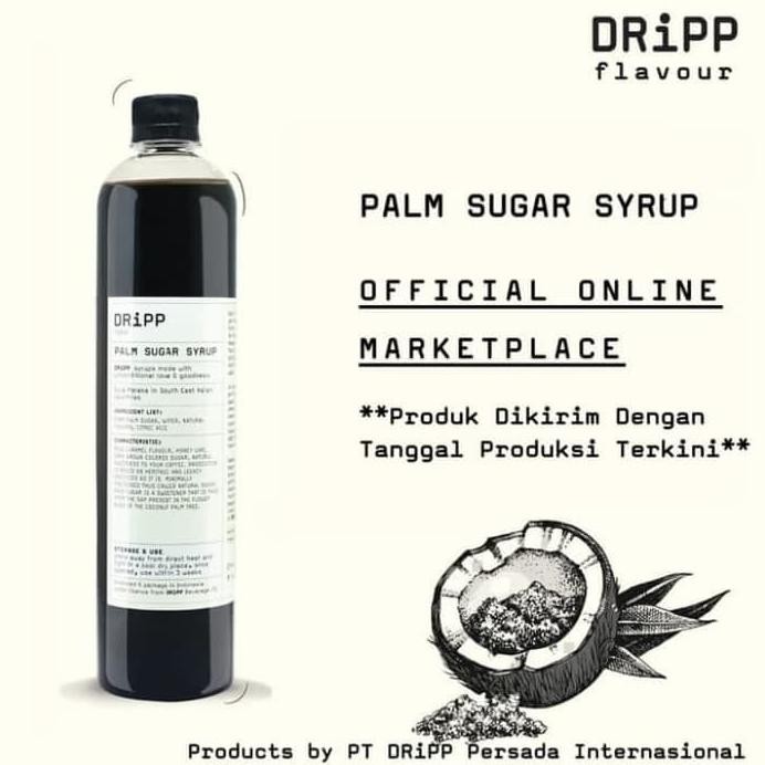 

DRIPP PALM SUGAR / GULA AREN SYRUP SIRUP DRIPP FLAVOUR ORI