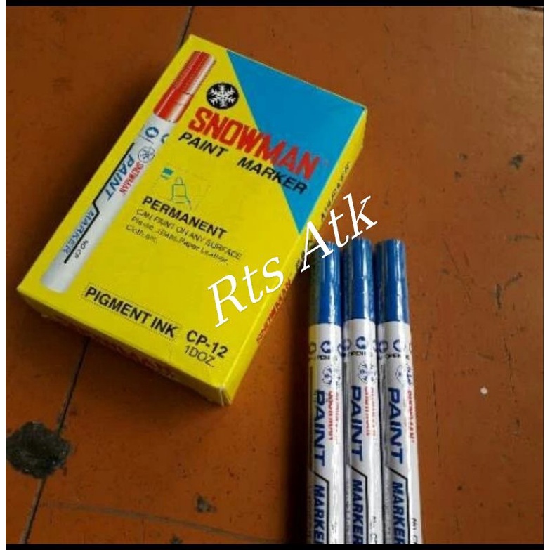 

spidol paint.snowman.permananet.marker