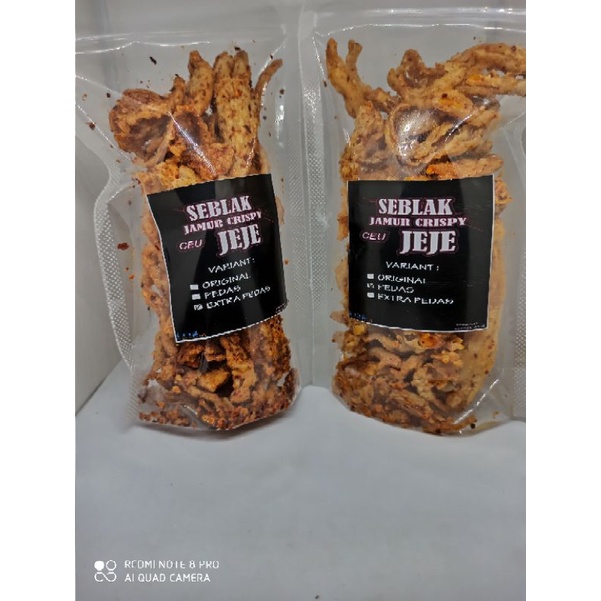 

jamur crispy (tidak minyak) rasa pedas