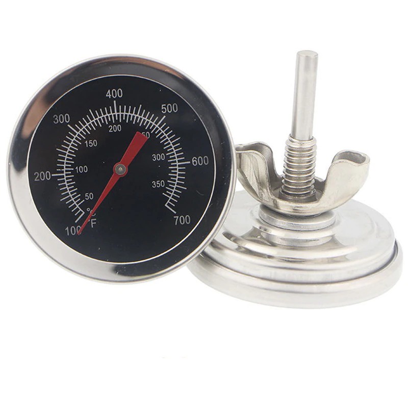 Thermometer Analog Masak Dapur Stainless 0-350C Dial Oven Cook Stainless Steel