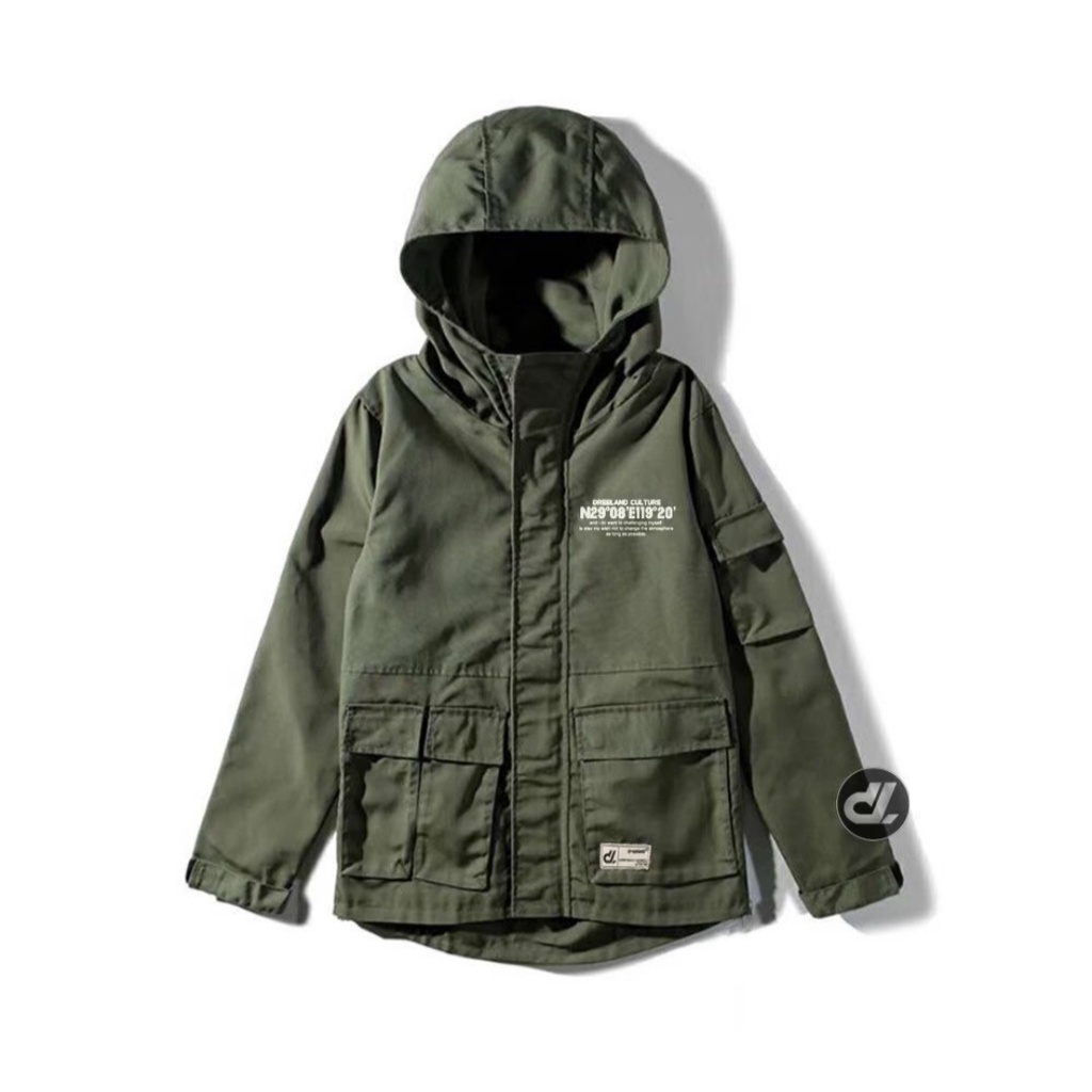 JAKET PARKA PRIA FORCE BABY CANVAS